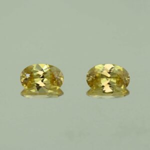 YellowZircon oval pair 6.5x4.5mm 1.64cts H zn3794 scaled 1