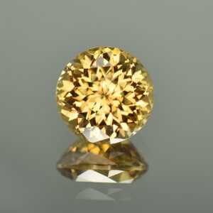 YellowZircon round 13.1mm 14.23cts zn459 SOLD