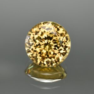 YellowZircon round 14.8mm 17.74cts zn536 SOLD