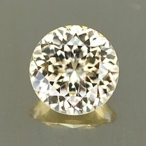 YellowZircon round 6.0mm 1.17cts zn2148