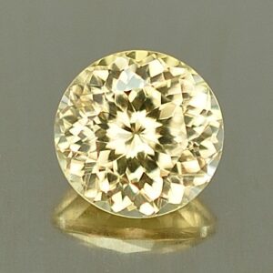 YellowZircon round 6.0mm 1.37cts zn2374 SOLD