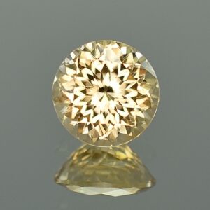 YellowZircon round 9.0mm 4.20cts zn3172