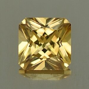 YellowZircon sq radiant 5.6mm 1.24cts zn2248