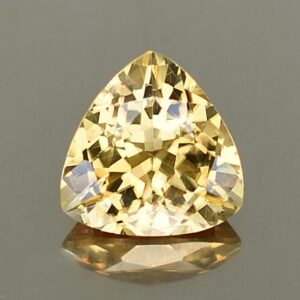 YellowZircon trillion 8.6mm 3.29cts zn2685