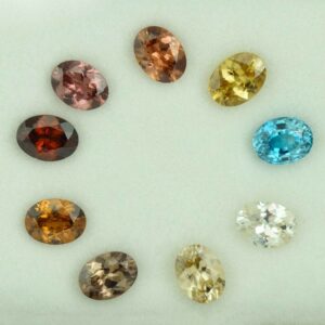 ZirconSuite oval 8.0x6.0mm 16.37cts N H zn1357