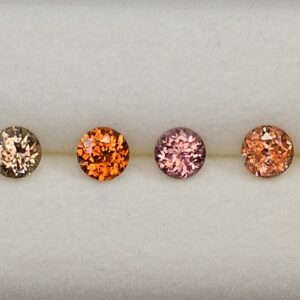 Zircon Suite rounds 3.5mm 2.18cts 10pcs N H zn1797 SOLD