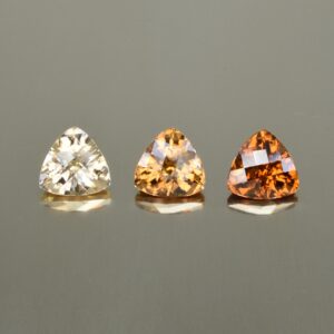 Zircon suite ch trill 7.0mm 5.78cts 3pcs N zn3578