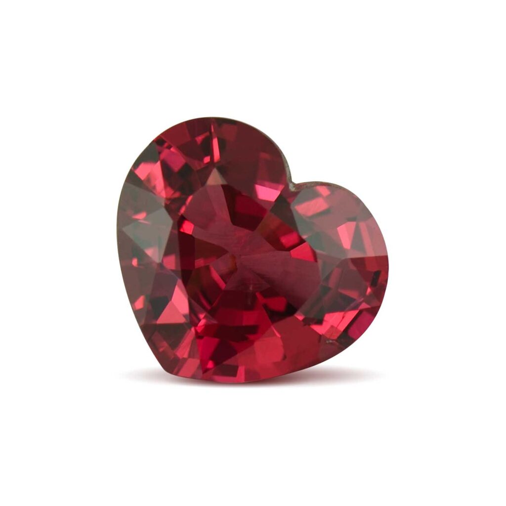 RedSpinel heart 8.5x7.5mm 1.76cts N sp703 a sh