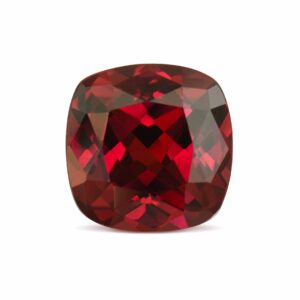 Rhodolite sq cush 10.3mm 5.28cts N rh581 sh