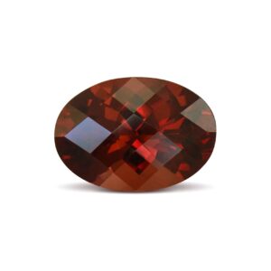 RoseMalayaGarnet ch oval 12.8x9.0mm 5.15cts N rm224 sh