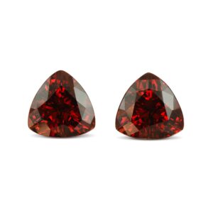 RoseMalayaGarnet trill pair 10.4mm 9.12cts N rm395 v2 sh
