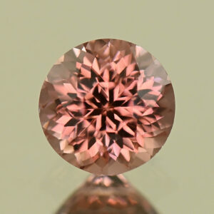 RoseZircon round 5.6mm 1.15cts H zn8190