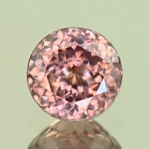 RoseZircon round 7.0mm 1.85cts H zn8149