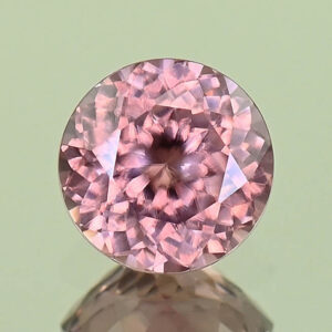 RoseZircon round 7.0mm 1.89cts H zn8151