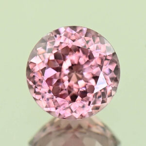 RoseZircon round 7.0mm 1.92cts H zn8152
