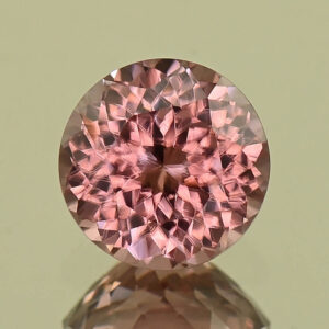 RoseZircon round 7.5mm 2.42cts H zn8156