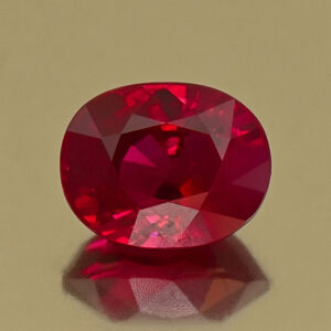 Ruby oval 6.90x5.45x4.41mm 1.43cts H ru153 a