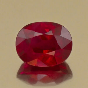 Ruby oval 7.05x5.62x4.23mm 1.54cts H ru152 a