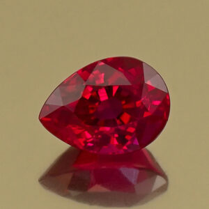 Ruby pear 7.84x5.77x4.76mm 1.64cts H ru154 a