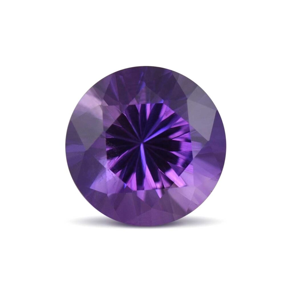 Amethyst round 7.0mm 1.08cts N am172 sh