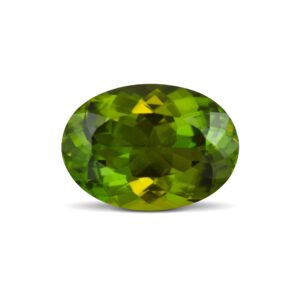 ChromeTourmaline oval 14.0x10.0mm 5.95cts N ct138 sh