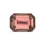 RoseZircon eme cut 7.4x5.3mm 1.87cts H zn5113 sh
