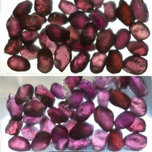 UmbaliteGarnet rough 1.0-2.5grs a combo